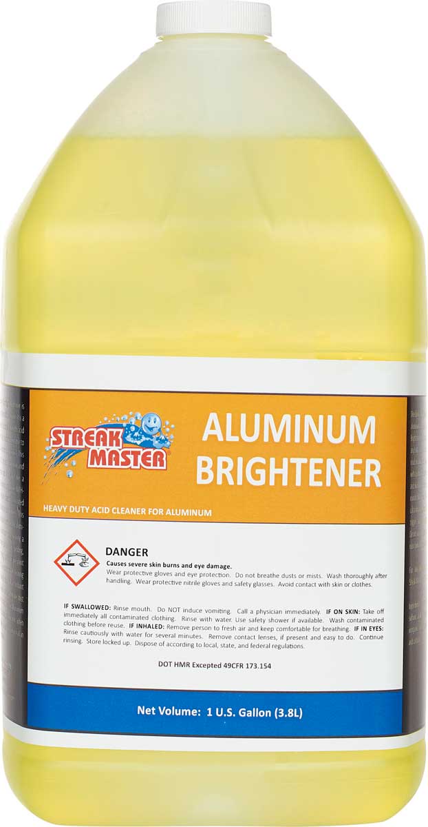 Aluminum Brightener Streak Master - Trailering