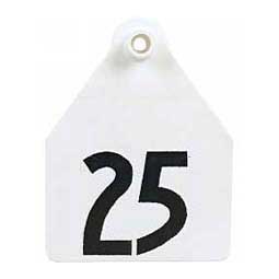AgriTag Numbered Maxi Cattle ID Ear Tags White - Item # 37552