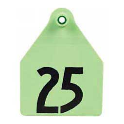 AgriTag Numbered Maxi Cattle ID Ear Tags Green - Item # 37552