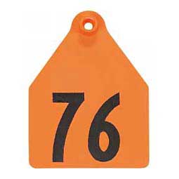 AgriTag Numbered Maxi Cattle ID Ear Tags Orange - Item # 37552