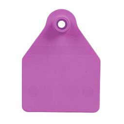 Blank Large Calf ID Ear Tags Purple - Item # 37554