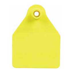 Blank Large Calf ID Ear Tags Yellow - Item # 37554