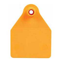 Blank Large Calf ID Ear Tags Orange - Item # 37554