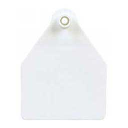 Blank Maxi Cattle ID Ear Tags White - Item # 37555