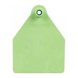 Blank Maxi Cattle ID Ear Tags Green - Item # 37555