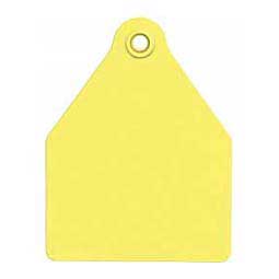 Blank Maxi Cattle ID Ear Tags Yellow - Item # 37555