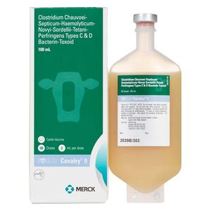 Bovilis Cavalry 9 Cattle Vaccine 50 dose - Item # 37634