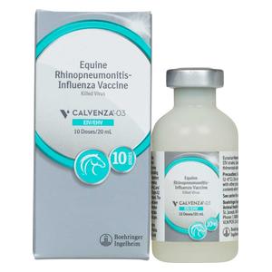 Calvenza-03 EIV/EHV (Rhino + Flu) Equine Vaccine 10 dose - Item # 37669