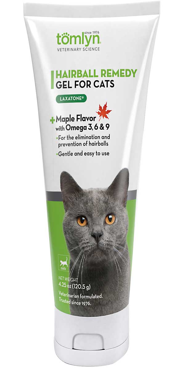 Laxatone Hairball Remedy Gel for Cats Tomlyn Digestive Supplements