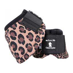 No-turn DL Horse Bell Boots Cheetah Print - Item # 37863