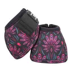 No-turn DL Horse Bell Boots Peacock - Item # 37863