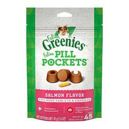 Greenies Pill Pockets for Cats Salmon 45 ct - Item # 38037
