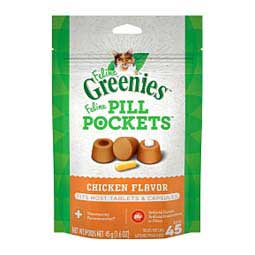Greenies Pill Pockets for Cats Chicken 45 ct - Item # 38038
