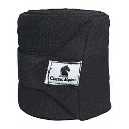Polo Fleece Horse Leg Wraps Black - Item # 38231