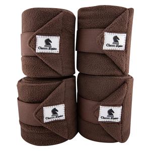 Polo Fleece Horse Leg Wraps Chocolate - Item # 38231