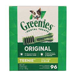 Greenies Dental Dog Treats 96 ct Teenies (5-15 lb dog) - Item # 38478
