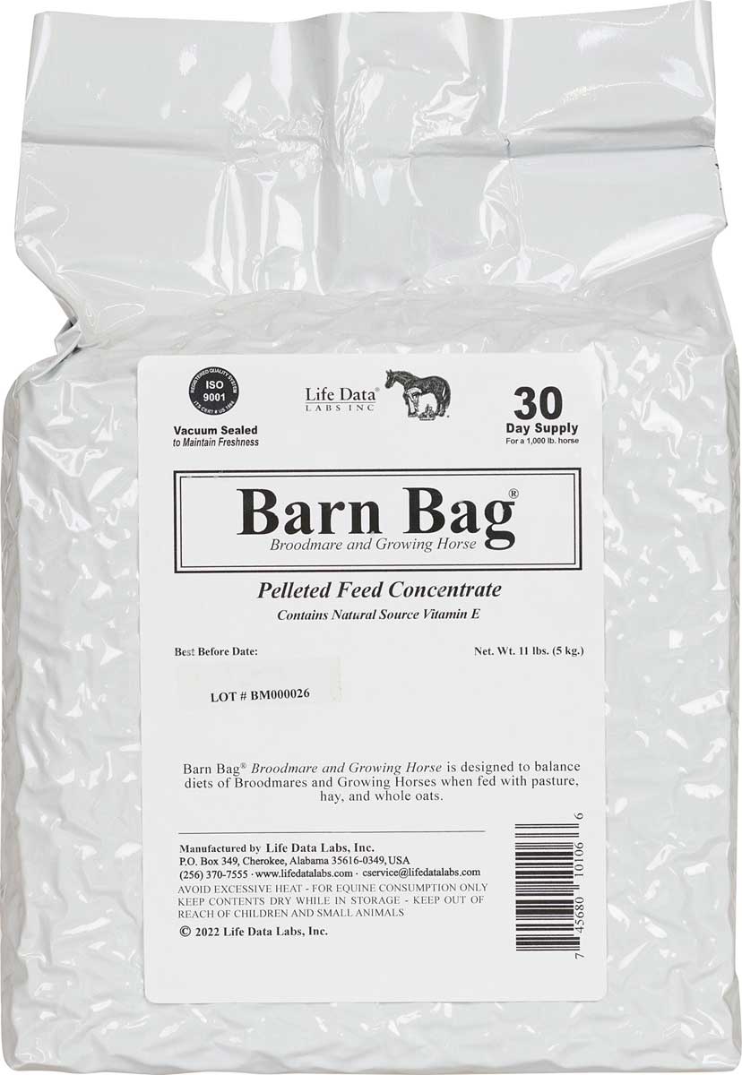 Life Data Labs Barn Bag Broodmare and Growing Horse Supplement