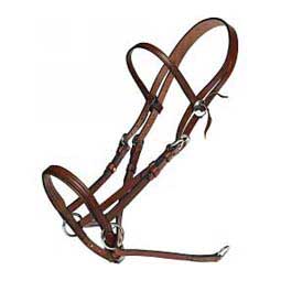 Leather Bitless Horse Bridle Brown - Item # 38697