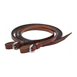 Western Leather Horse Reins-Bitless Bridle Brown - Item # 38700