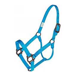 Antique Dot Nylon Horse Halter Aqua - Item # 39081