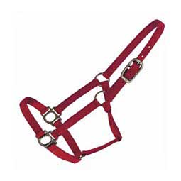 Antique Dot Nylon Horse Halter Red - Item # 39081