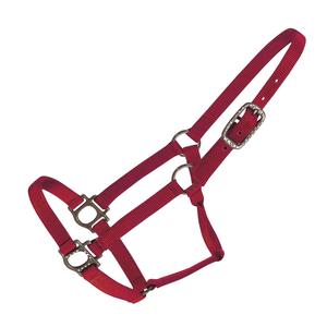 Antique Dot Nylon Horse Halter Red - Item # 39070