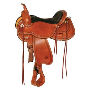 1665 Pioneer Flex 2 Western Trail Horse Saddle Regular Oil - Item # 39198