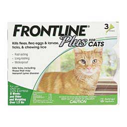Frontline Plus for Cats 3 doses - Item # 39404