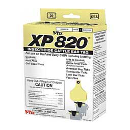 XP-820 Insecticide Cattle Ear Tags 20 ct - Item # 39466