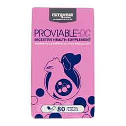 Proviable DC Digestive Health Capsules for Dogs and Cats 80 ct - Item # 39523