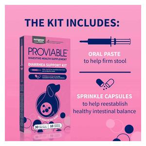 Proviable Diarrhea Support Kit for Dogs 30 ml (10 ct) - Item # 39525