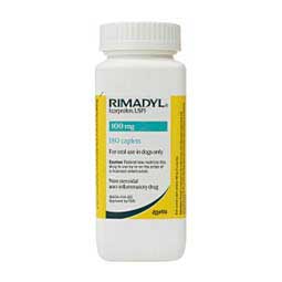 Rimadyl Caplets for Dogs 100 mg 180 ct - Item # 396RX