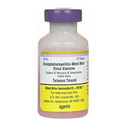 West Nile Innovator + VEWT (West Nile + 3-way Sleeping Sickness + Tet) Equine Vaccine 10 dose - Item # 39713