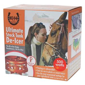 Ultimate Floating or Submersible Stock Tank De-Icer 500 watt - Item # 39768