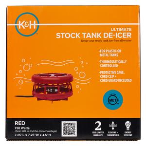 Ultimate Floating or Submersible Stock Tank De-Icer 750 watt - Item # 39769