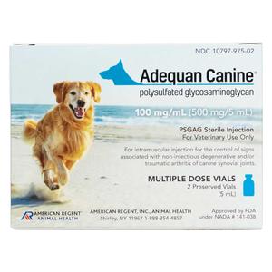 Adequan Canine 5 ml 100 mg/ml 2 ct - Item # 398RX