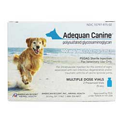 Adequan Canine 2 x 5 ml 100 mg/ml - Item # 398RX