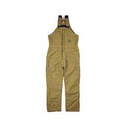 Deluxe Insulated Mens Bib Overalls - Short Brown - Item # 39975