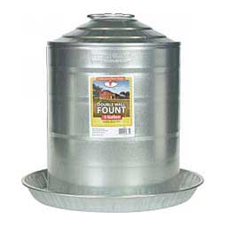 Poultry Water Fount 5 Gallon (15 1/4'' dia x 15 1/4'' high) - Item # 40221