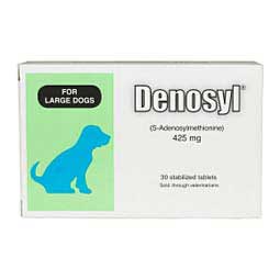 Denosyl Liver and Brain Health Supplement Tablets for Dogs and Cats 425 mg/30 ct (large dog over 35 lbs) - Item # 40225