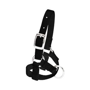 Nylon Alpaca Halter Black Baby - Item # 40244