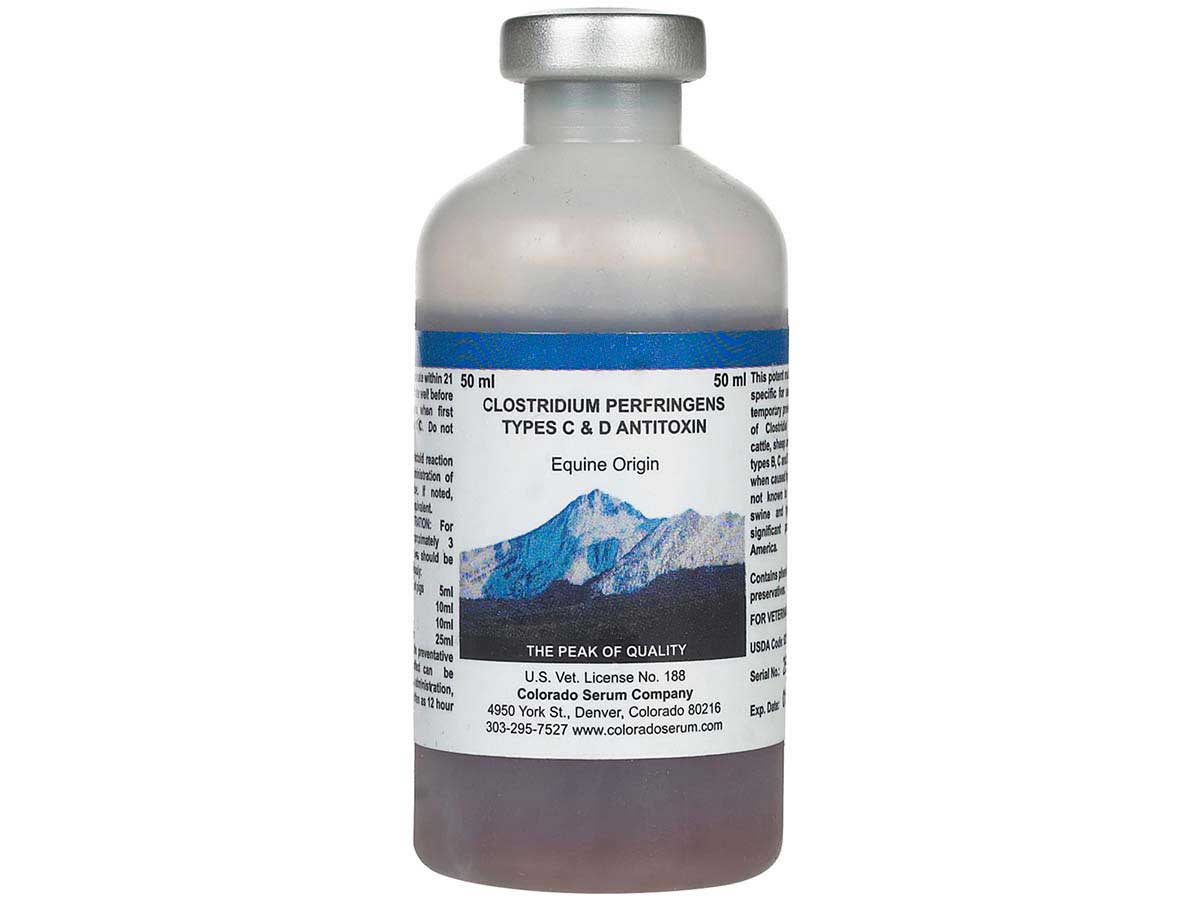Clostridium Perfringens C D Antitoxin Calves Cattle Lambs Goat Pig clostridium-perfringens-c-d-antitoxin-calves-cattle-lambs-goat-pig