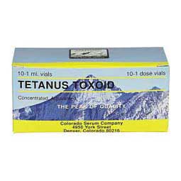 Tetanus Toxoid Livestock Vaccine 10 x 1 ml - Item # 40276