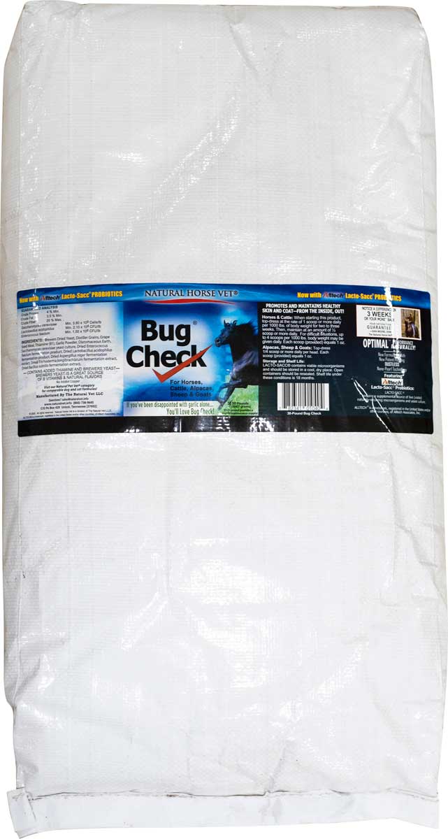 Bug Check for Horses, Cattle, Alpacas, Sheep Goats The Natural Vet
