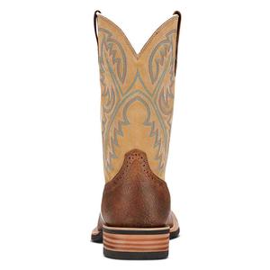 Quickdraw 11-in Cowboy Boots Tumble Bark - Item # 40306