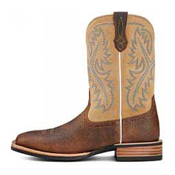 Quickdraw 11-in Cowboy Boots Tumble Bark - Item # 40306