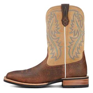 Quickdraw 11-in Cowboy Boots Tumble Bark - Item # 40306