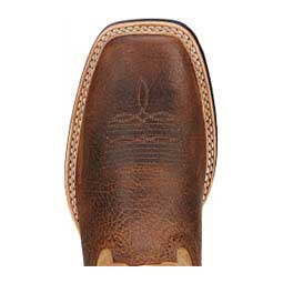 Quickdraw 11-in Cowboy Boots Tumble Bark - Item # 40306
