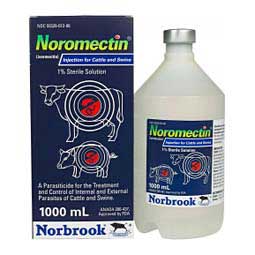 Noromectin for Cattle and Swine 1000 ml - Item # 40310
