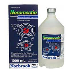 Noromectin for Cattle & Swine 1000 ml - Item # 40310